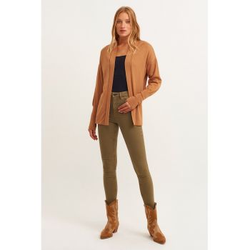 Blugi skinny cu talie medie
