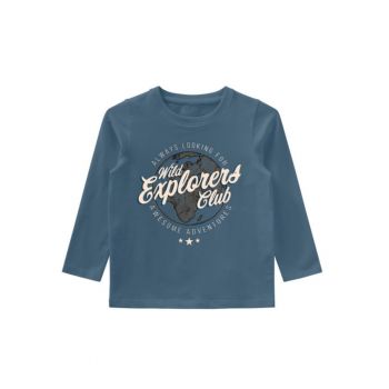 Bluza copii -  Bumbac - Albastru - 80cm