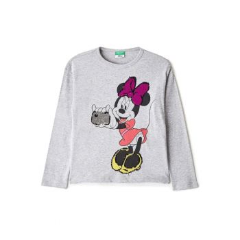 Bluza fete -  Bumbac - Gri -