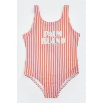 Costum de baie cu dungi