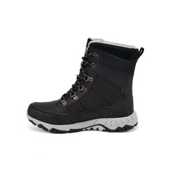 Ghete sport dama  Somoni impermeabile - negru - material sintetic - talpa cauciuc -