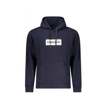 Hanorac barbati - cu imprimeu cu logo - Regular fit -  Bleumarin
