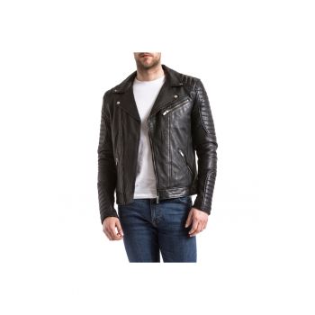 Jacheta biker barbati  ZAMBEZI - Piele