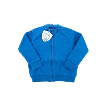 Jacheta copii -  Bumbac/Poliester - Albastru - 80cm