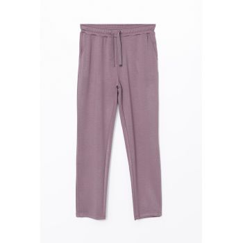 Pantaloni de trening regular-fit cu snur