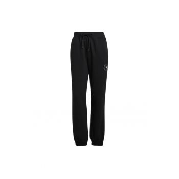 Pantaloni sport dama  x Stella McCartney - negru - 70% bumbac - cu buzunare
