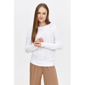 Pulover cu nasturi decorativi