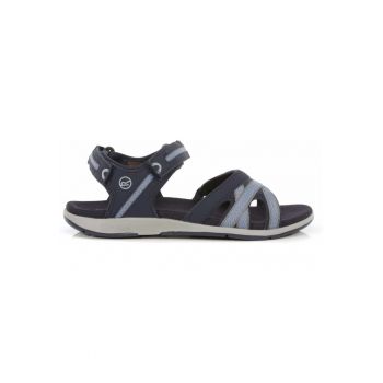 Sandale dama -  albastru - material sintetic