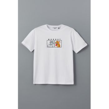 Tricou cu imprimeu Tom&Jerry