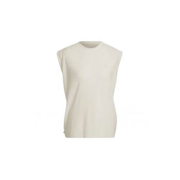 Tricou dama -  bej - plisat - poliester -