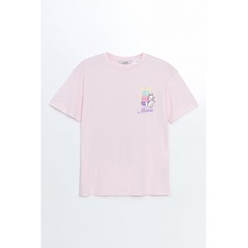 Tricou de bumbac cu imprimeu