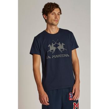 Tricou de bumbac cu imprimeu logo