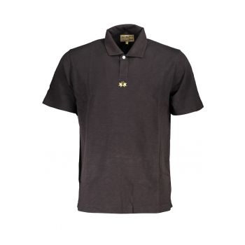 Tricou polo barbati -  100% Cotone - Negru - 23081