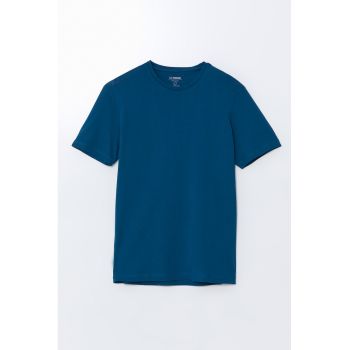 Tricou slim-fit de bumbac