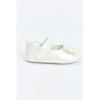 Balerini Mary jane cu velcro