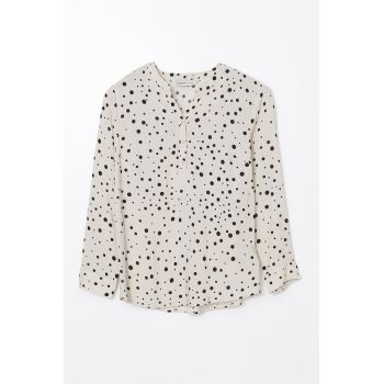 Bluza-tunica cu imprimeu