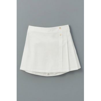 Fusta mini cu pantaloni scurti interiori