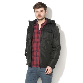 Jack&Jones - Jacheta cu vatelina si gluga detasabila Flicker
