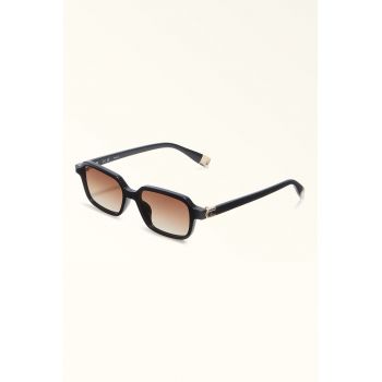 Ochelari de soare dreptunghiulari cu animal print
