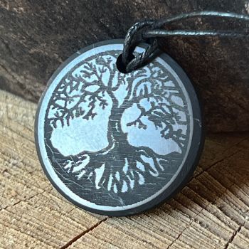 Pandantiv shungit Tree of Life 3 cm