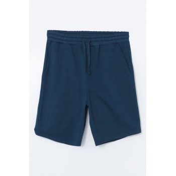 Pantaloni scurti cu snur de ajustare in talie