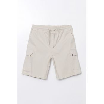 Pantaloni scurti cu snururi de ajustare