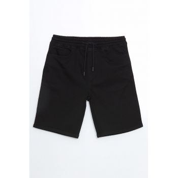 Pantaloni scurti din bumbac cu snururi