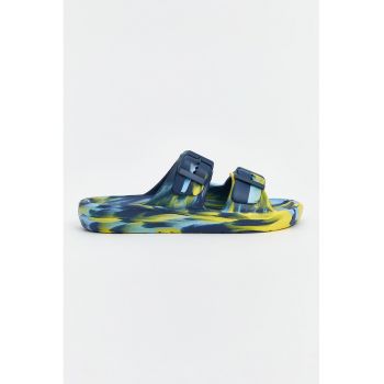 Papuci cu imprimeu tie-dye