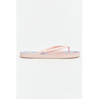 Papuci flip-flop cu model