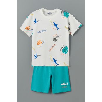 Pijama cu pantaloni scurti