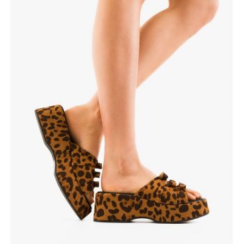 Platforme Anisa Animal Print