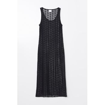 Rochie lunga din bumbac - pentru plaja