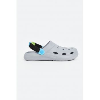 Saboti slingback cu model uni