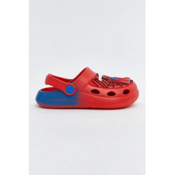Sandale cu model Spiderman