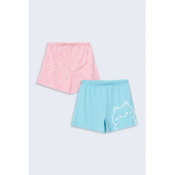 Set de pijama cu pantaloni scurti - 2 Perechi