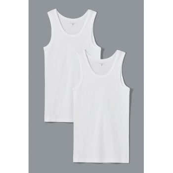 Set de top-uri de bumbac - 2 piese