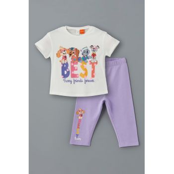 Set de tricou si colanti cu Paw Patrol