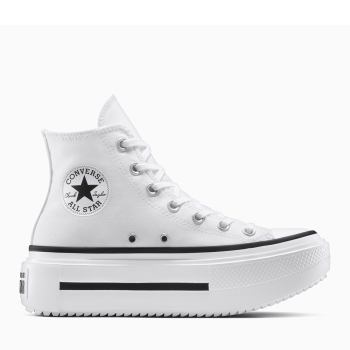 Sneakers high top femei Converse ALL STAR LIFT DOUBLE STACK albi 2949DGS12976A