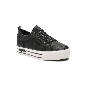 Tenisi dama -  301274063 - Piele ecologica - Negru