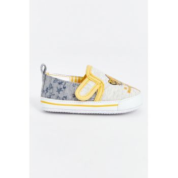 Tenisi slip-on cu imprimeu Simba