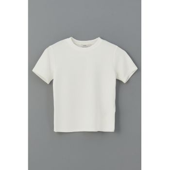 Tricou cu decolteu rotund