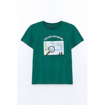 Tricou cu impirmeu grafic