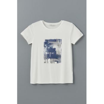 Tricou cu imprimeu grafic
