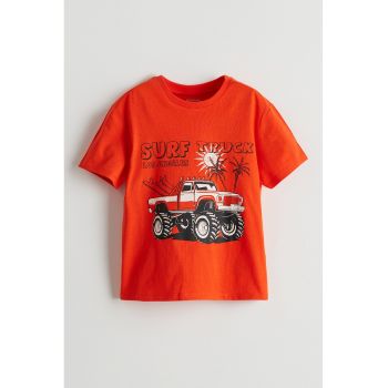 Tricou de bumbac cu imprimeu