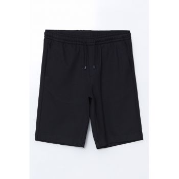 Bermude slim-fit cu talie ajustabila