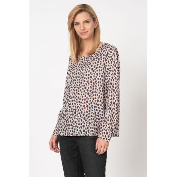 Bluza din modal cu animal print Emma
