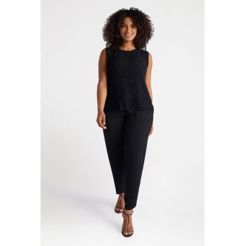 Bluza fara maneci - cu pliuri