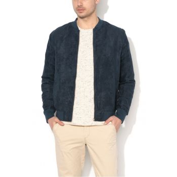 Jack&Jones - Jacheta bomber bleumarin Howard