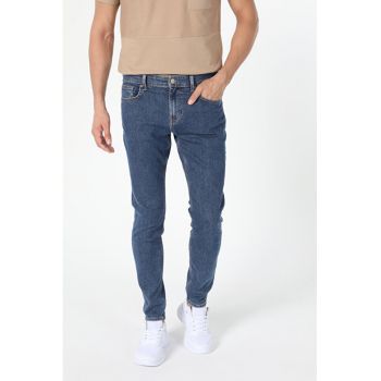 Pantaloni De Barbati Albastru Slim Fit 041 DANNY