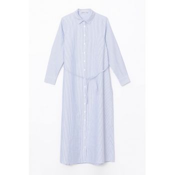 Rochie-camasa cu maneci lungi